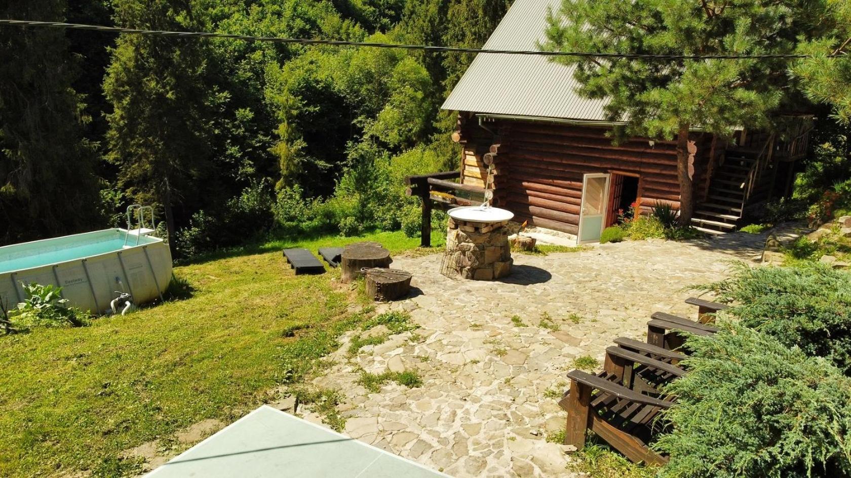 Bungalow In Mauntains With Chan Near The Forest Slavske Dış mekan fotoğraf